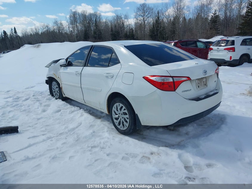 2014 TOYOTA COROLLA SEDAN 1.8L I-4 DOHC, VVT, 132HP