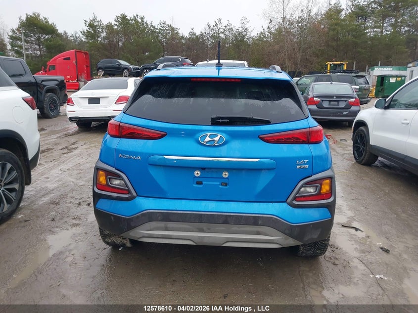 2018 Hyundai Kona 1.6T Ultimate VIN: KM8K5CA54JU140841 Lot: 12578610