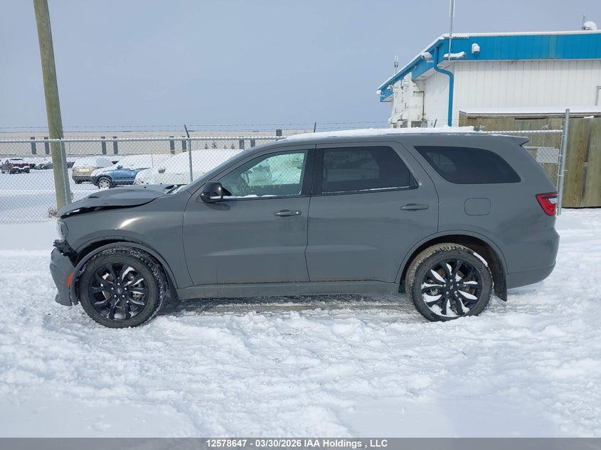 2022 Dodge Durango Gt VIN: 1C4RDJDG5NC107236 Lot: 12578647