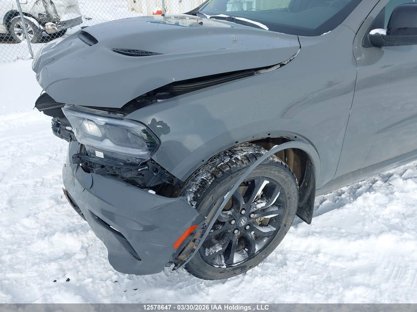 2022 Dodge Durango Gt VIN: 1C4RDJDG5NC107236 Lot: 12578647