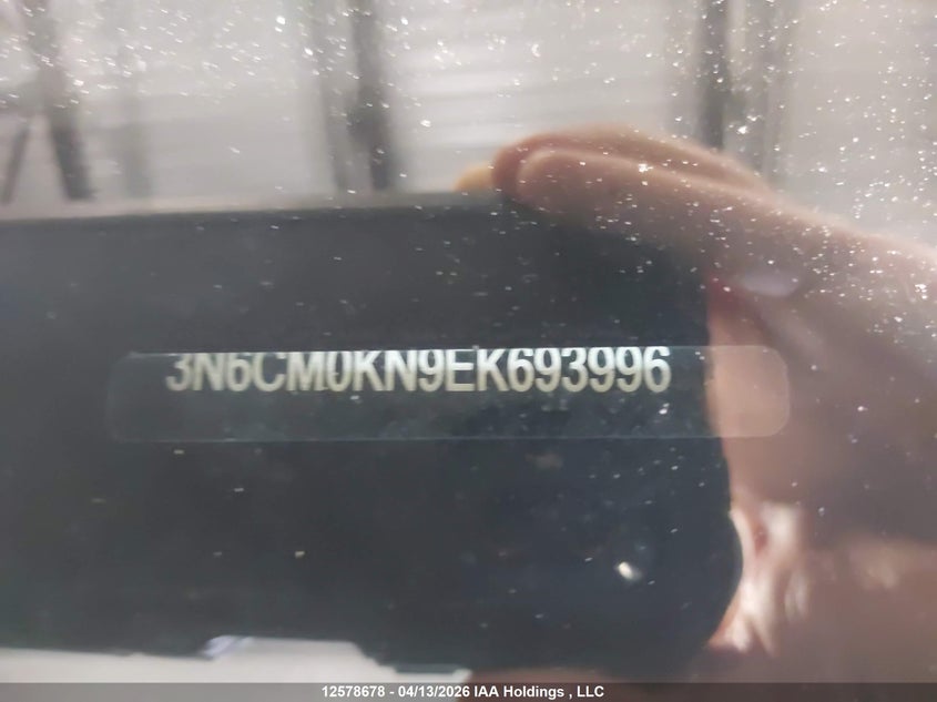 2014 Nissan Nv200 VIN: 3N6CM0KN9EK693996 Lot: 12578678