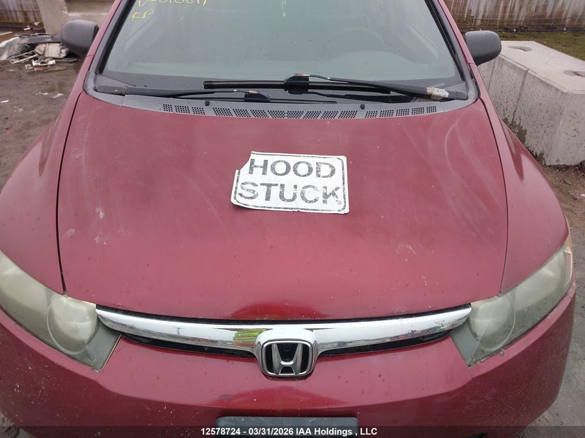 2008 Honda Civic Dx-G VIN: 2HGFA16488H010811 Lot: 12578724