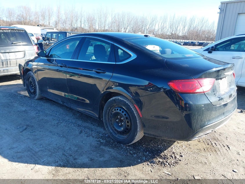 Vin: 1c3cccag4fn525662, lot: 2973752, chrysler 200 limited 20153