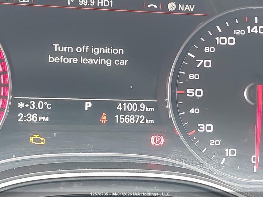 2014 Audi A7 Quattro VIN: WAUWGCFC0EN114919 Lot: 12578735