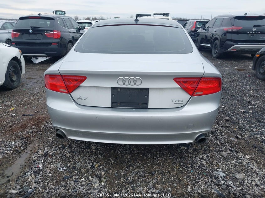 2014 Audi A7 Quattro VIN: WAUWGCFC0EN114919 Lot: 12578735
