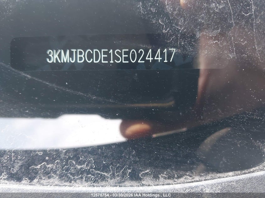 2025 Hyundai Tucson Preferred Awd VIN: 3KMJBCDE1SE024417 Lot: 12578754