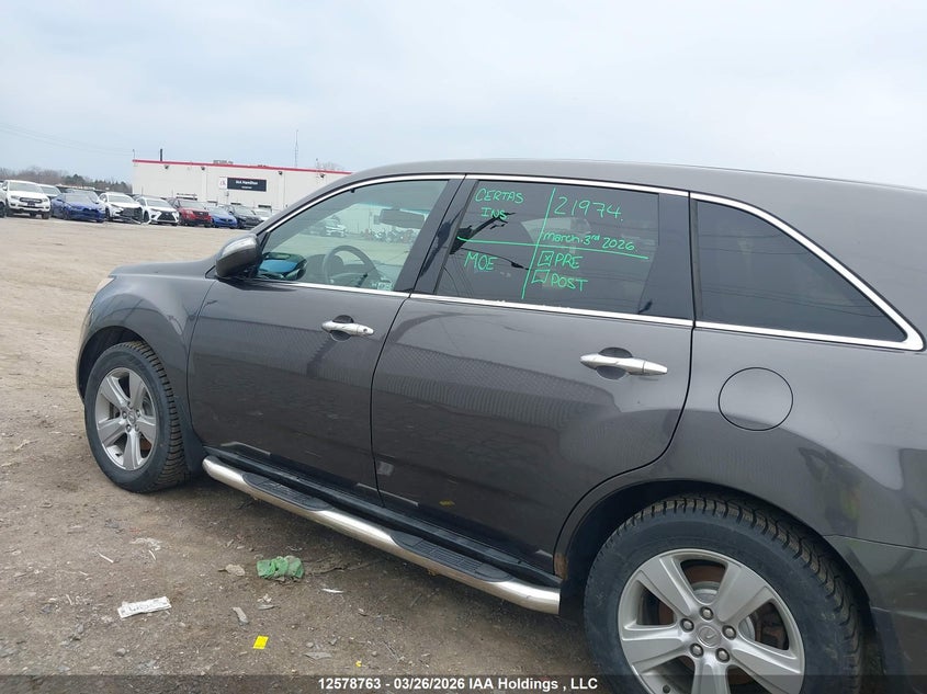 2010 Acura Mdx VIN: 2HNYD2H23AH002549 Lot: 12578763