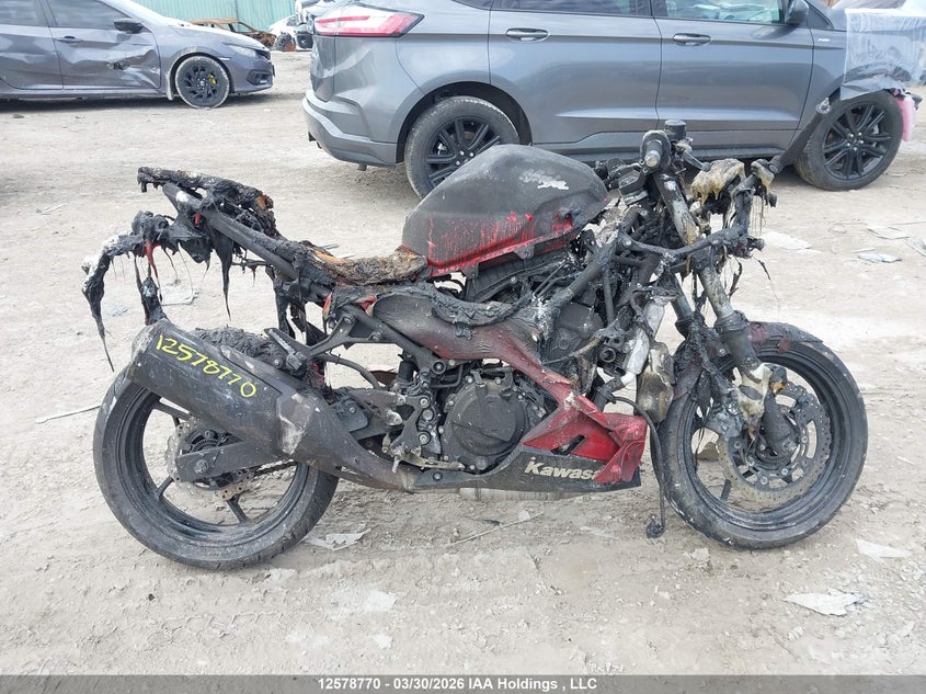 2019 Kawasaki Ex400 VIN: JKAEXKG1XKDA33480 Lot: 12578770