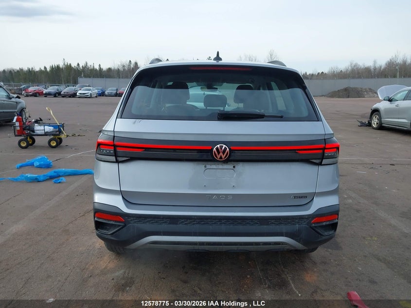 2025 Volkswagen Taos S VIN: 3VV8C7B28SM032312 Lot: 12578775