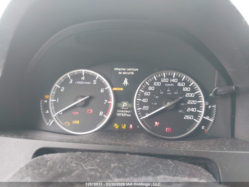 2016 Acura Rdx Tech Package VIN: 5J8TB4H52GL801540 Lot: 12578833