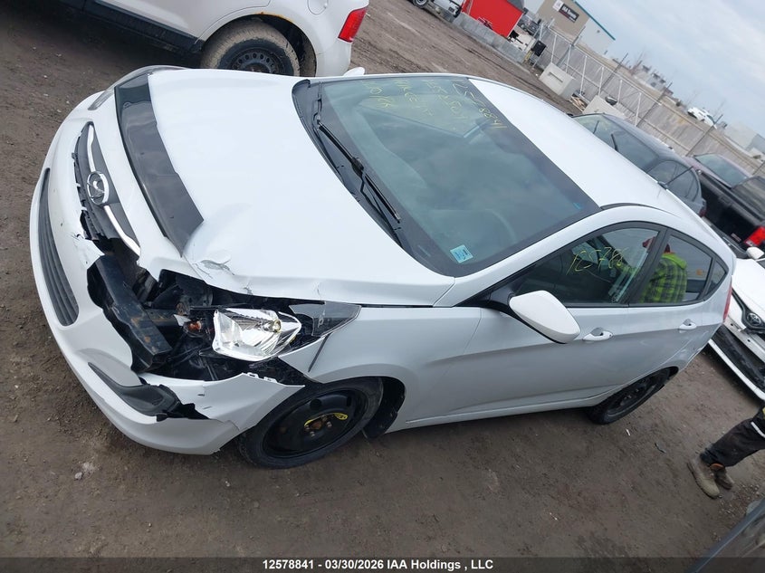 2017 Hyundai Accent Se VIN: KMHCT5AE1HU358509 Lot: 12578841