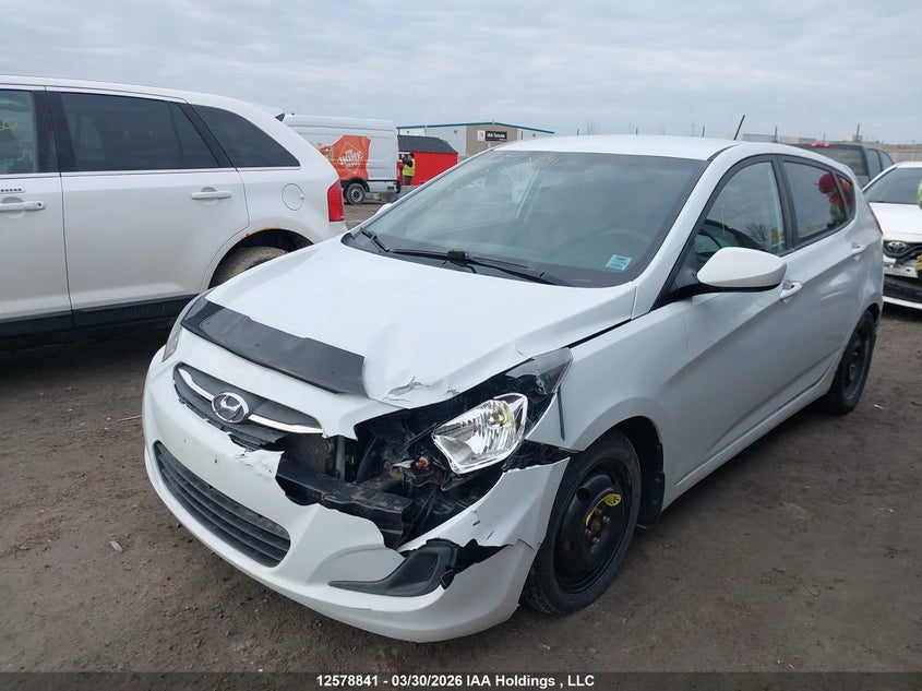 2017 Hyundai Accent Se VIN: KMHCT5AE1HU358509 Lot: 12578841