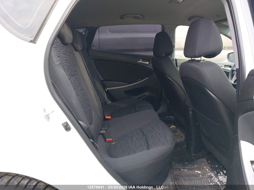 2017 Hyundai Accent Se VIN: KMHCT5AE1HU358509 Lot: 12578841