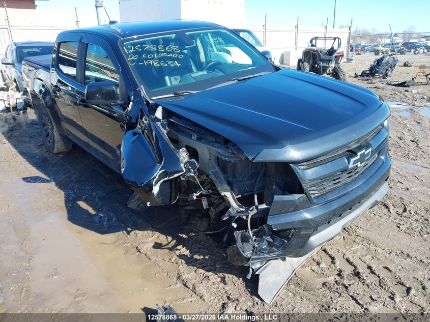 2020 Chevrolet Colorado Z71 VIN: 1GCGTDEN8L1198634 Lot: 12578868