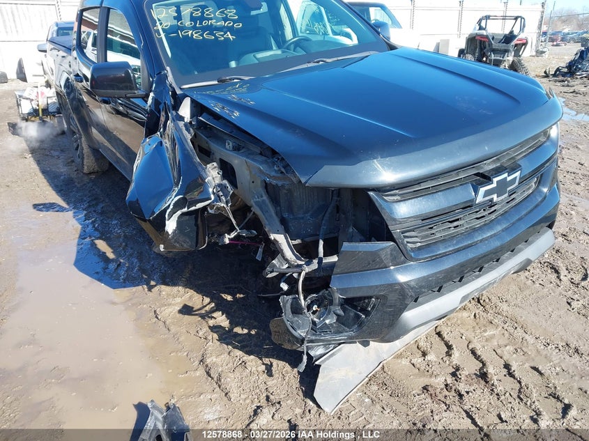 2020 Chevrolet Colorado Z71 VIN: 1GCGTDEN8L1198634 Lot: 12578868