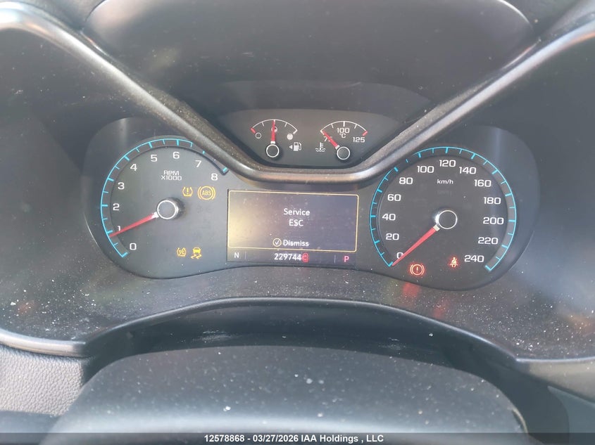 2020 Chevrolet Colorado Z71 VIN: 1GCGTDEN8L1198634 Lot: 12578868