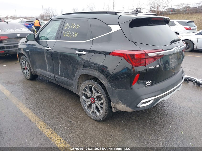 Vin: kndetca29n7264380, lot: 2974069, kia seltos 20223