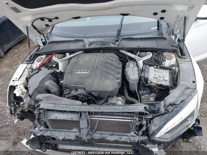 2022 Audi A5 Sportback VIN: WAUFACF55NA021940 Lot: 12579033