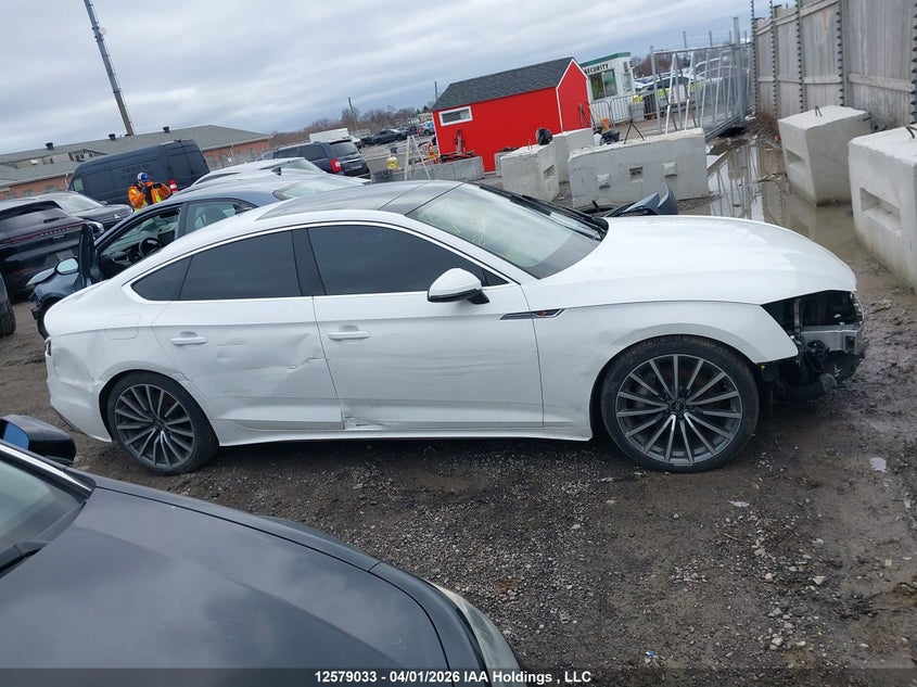 2022 Audi A5 Sportback VIN: WAUFACF55NA021940 Lot: 12579033