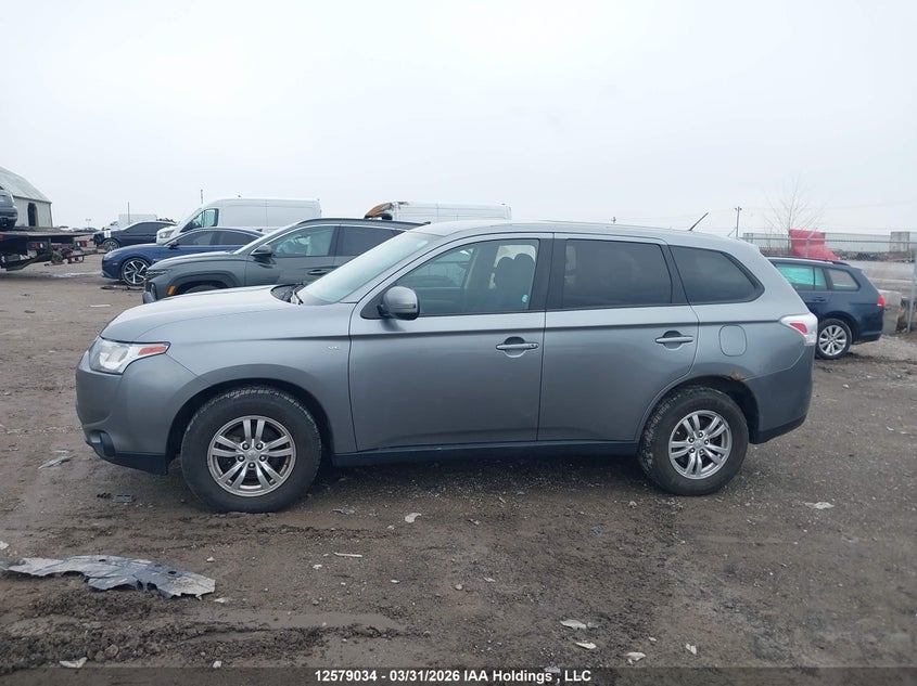2014 Mitsubishi Outlander Se VIN: JA4JZ3AX1EZ600885 Lot: 12579034