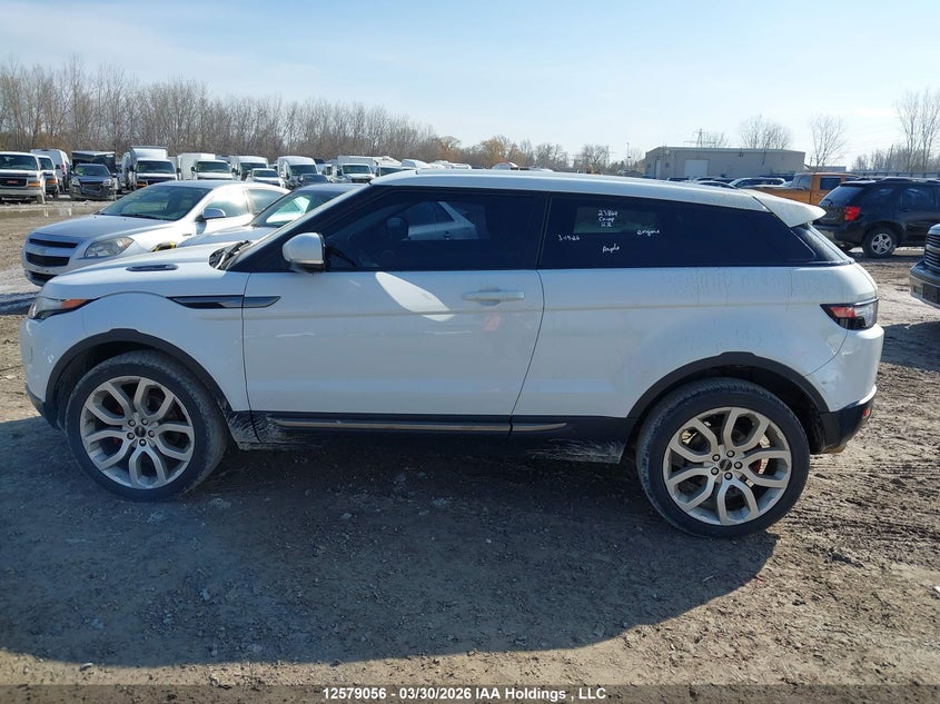 2012 Land Rover Range Rover Evoque Pure Plus VIN: SALVR1BG3CH603776 Lot: 12579056