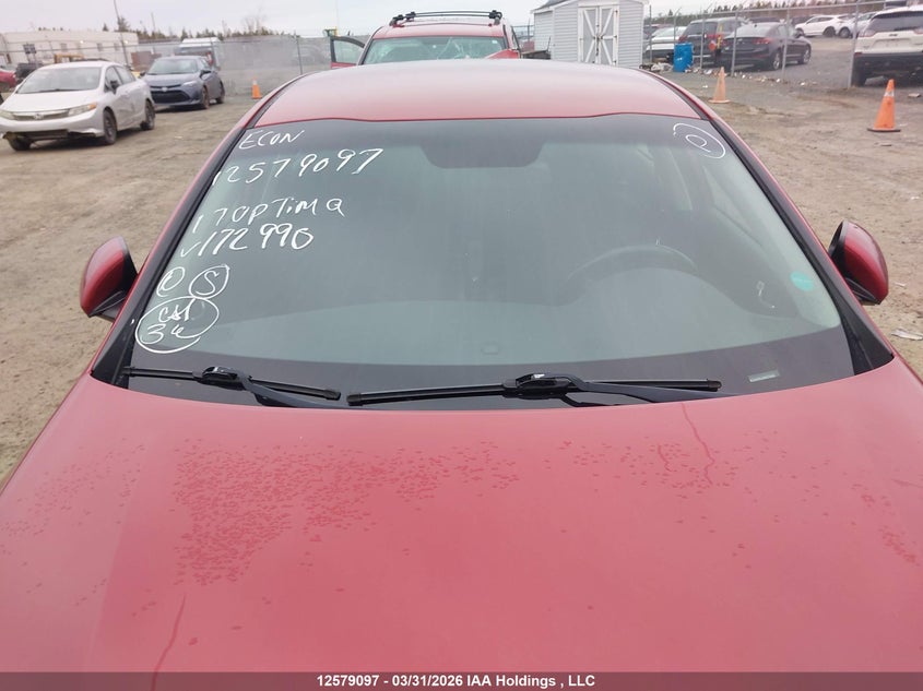 2017 Kia Optima Lx/Lx+ VIN: 5XXGT4L33HG172990 Lot: 12579097