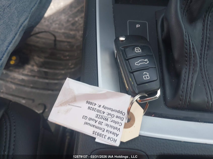 2020 Audi Q3 Premium Plus S-Line VIN: WA1EECF37L1060134 Lot: 12579137