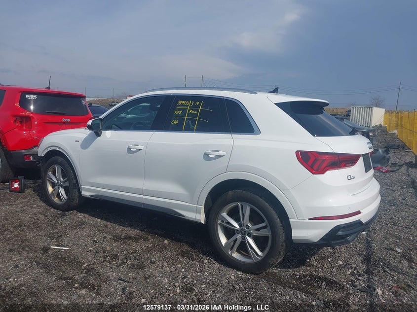 2020 Audi Q3 Premium Plus S-Line VIN: WA1EECF37L1060134 Lot: 12579137