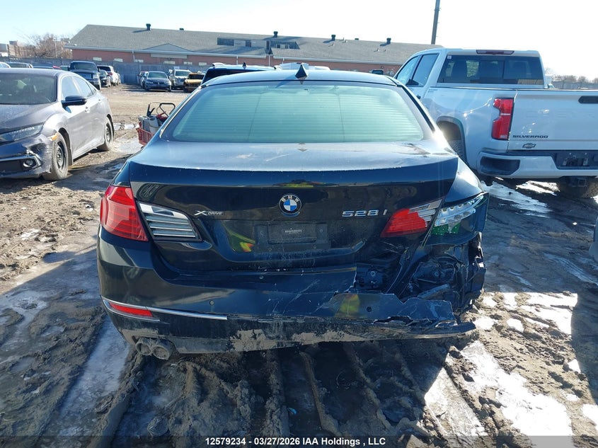 2014 BMW 528 Xi VIN: WBA5A7C52ED614287 Lot: 12579234