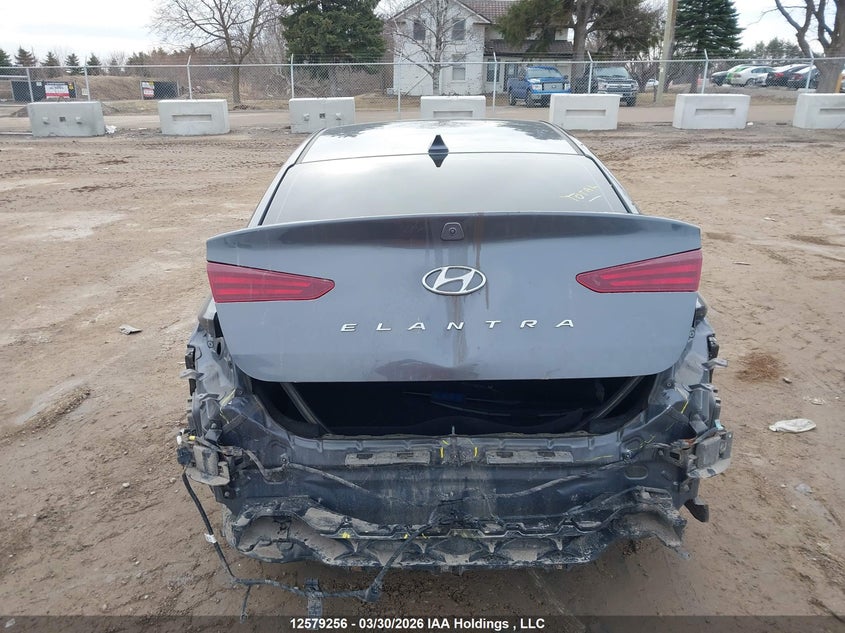 2019 Hyundai Elantra Preferred VIN: KMHD84LF9KU876297 Lot: 12579256