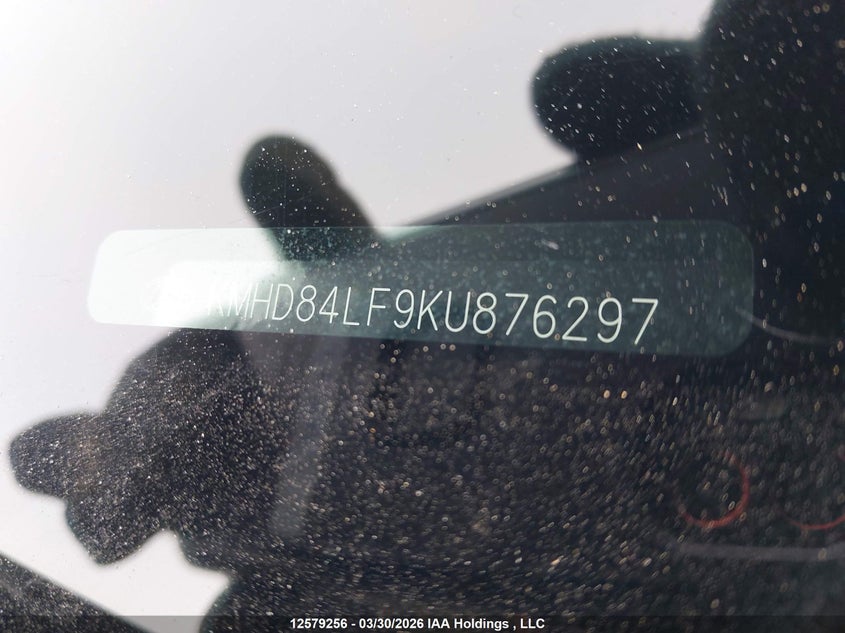 2019 Hyundai Elantra Preferred VIN: KMHD84LF9KU876297 Lot: 12579256
