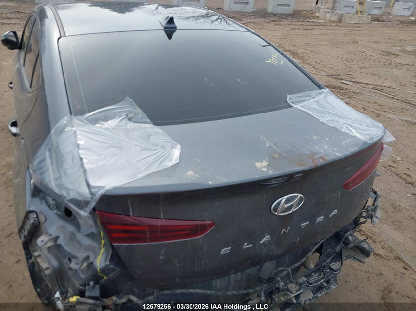 2019 Hyundai Elantra Preferred VIN: KMHD84LF9KU876297 Lot: 12579256