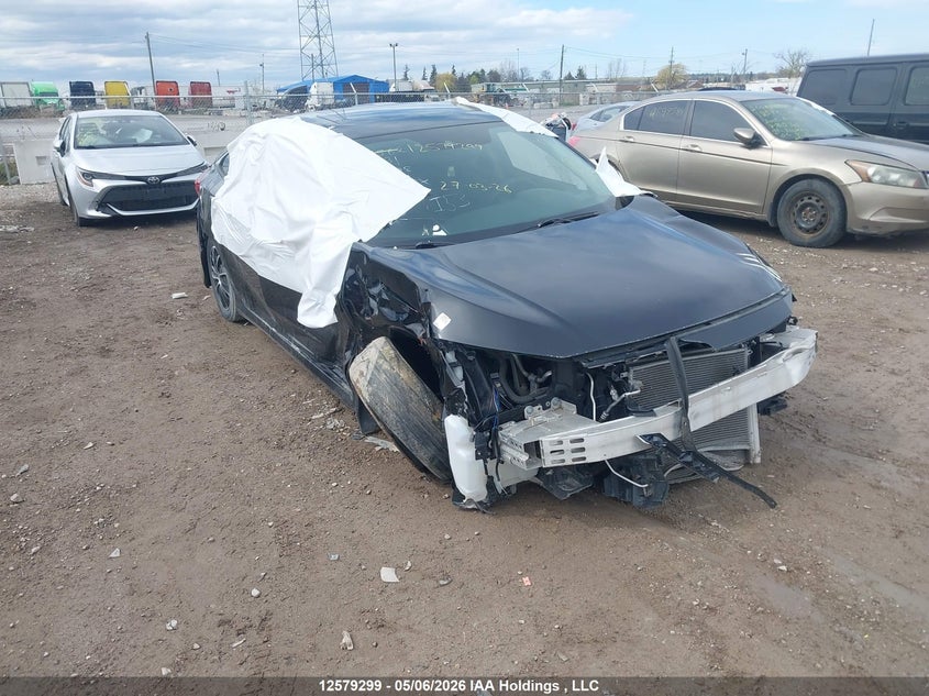2017 Honda Civic Ex, Удар спереду, IAAI, VIN 2HGFC2F83HH014431