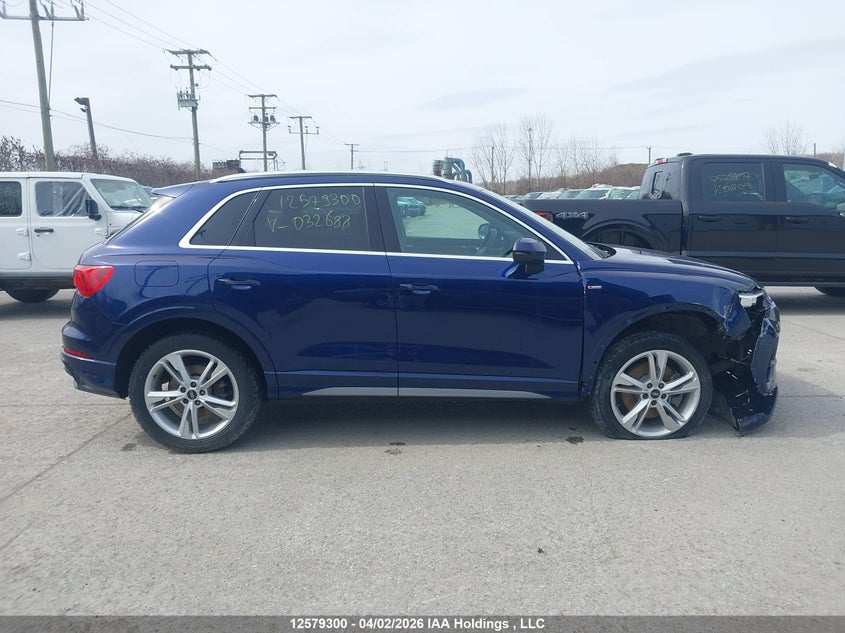2021 Audi Q3 Premium Plus S Line 45 VIN: WA1EECF37M1032688 Lot: 12579300