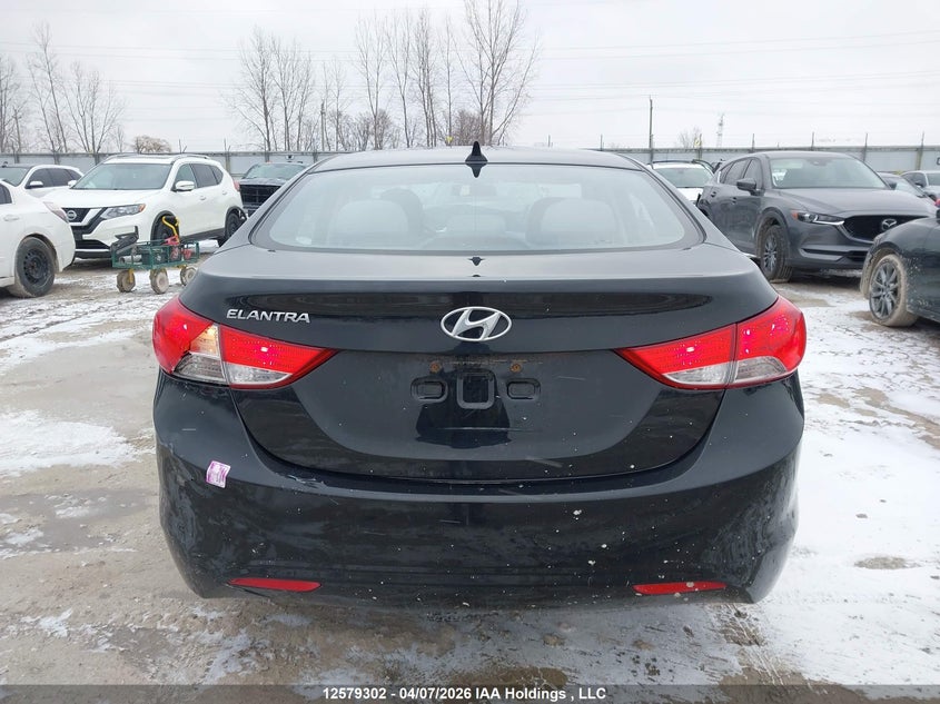 2012 Hyundai Elantra Gl VIN: 5NPDH4AE2CH065029 Lot: 12579302