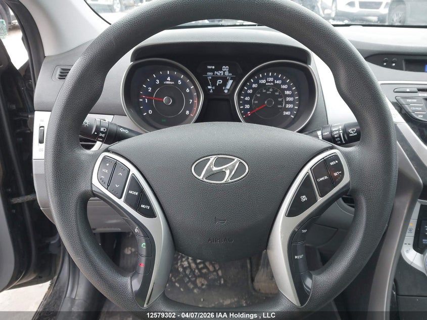 2012 Hyundai Elantra Gl VIN: 5NPDH4AE2CH065029 Lot: 12579302