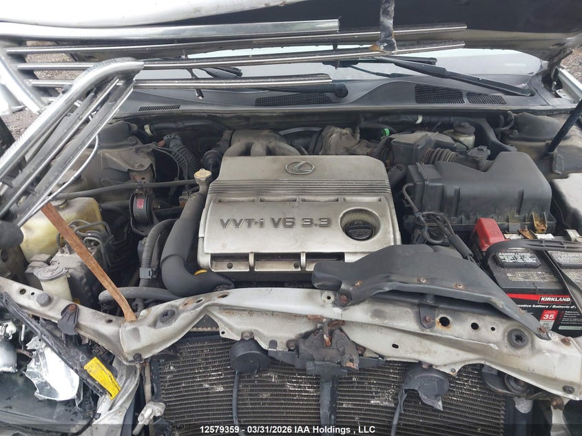 2005 Lexus Es 330 VIN: JTHBA30G955061036 Lot: 12579359