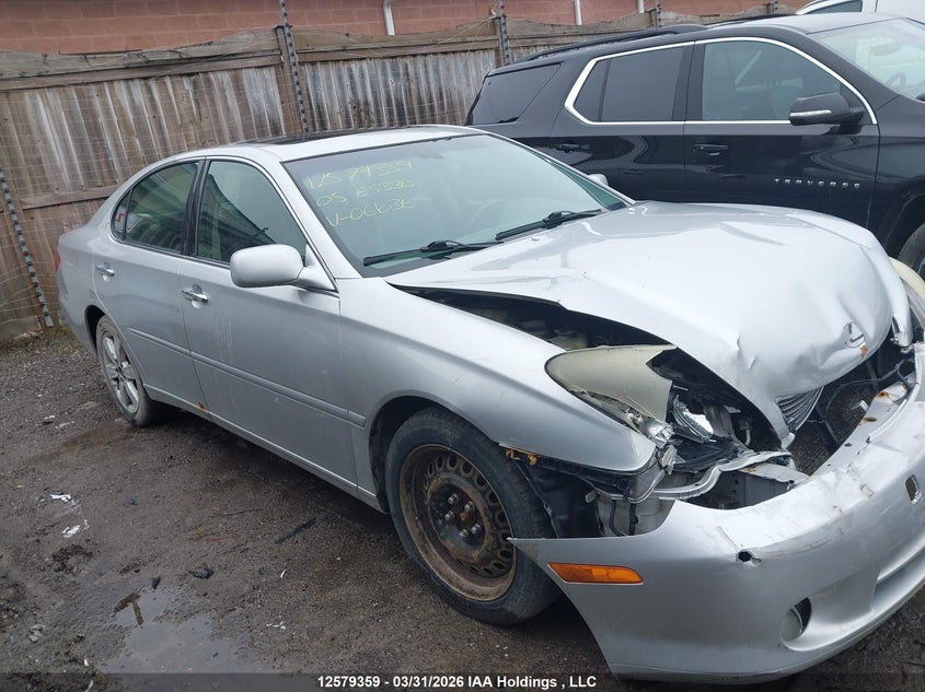 2005 Lexus Es 330 VIN: JTHBA30G955061036 Lot: 12579359