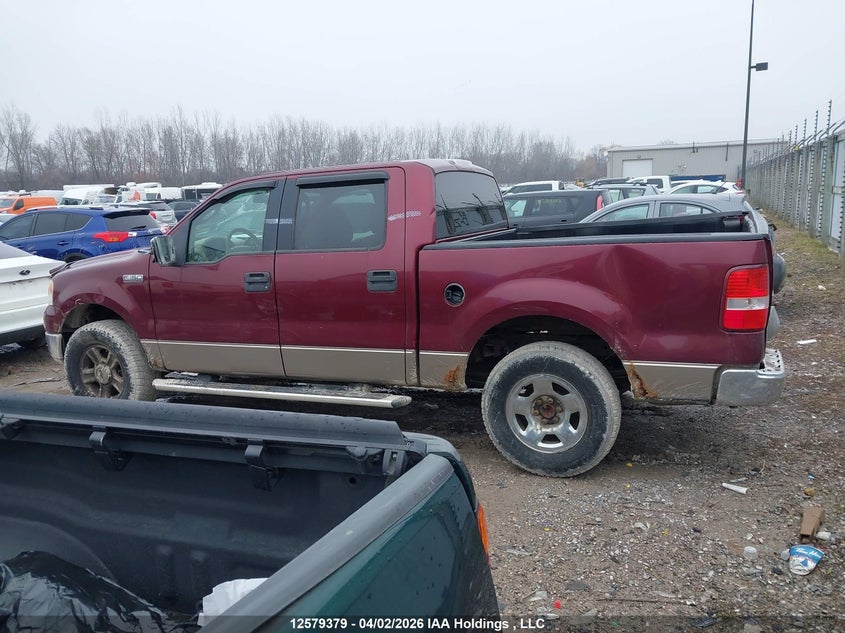 2005 Ford F-150 Xlt VIN: 1FTRW14W35FB10104 Lot: 12579379