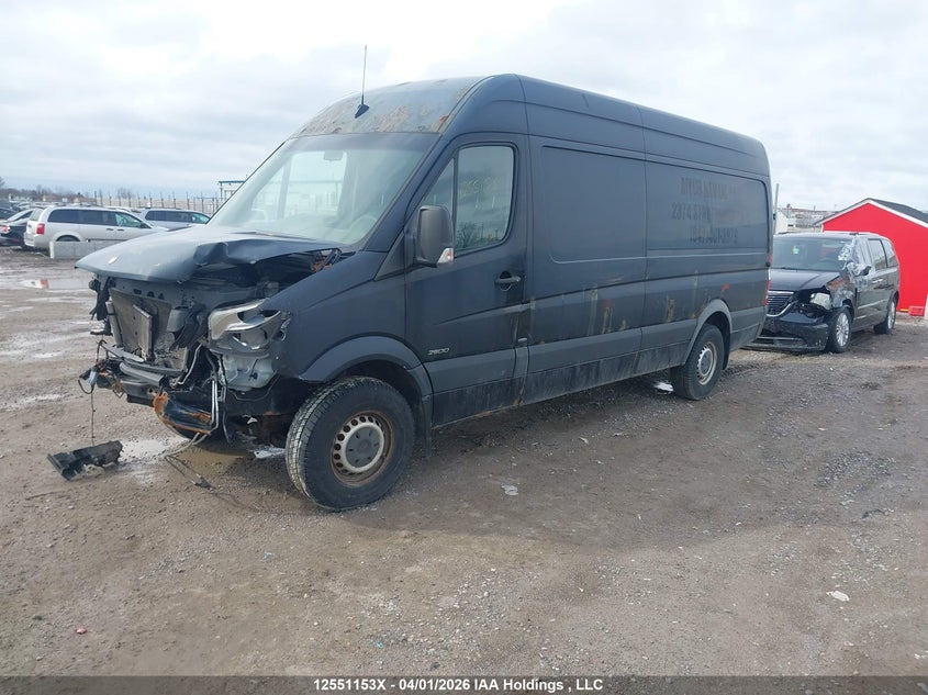 2015 Mercedes-Benz Sprinter, Front, IAAI, VIN WD3BE8DC6FP111949 — photo 2