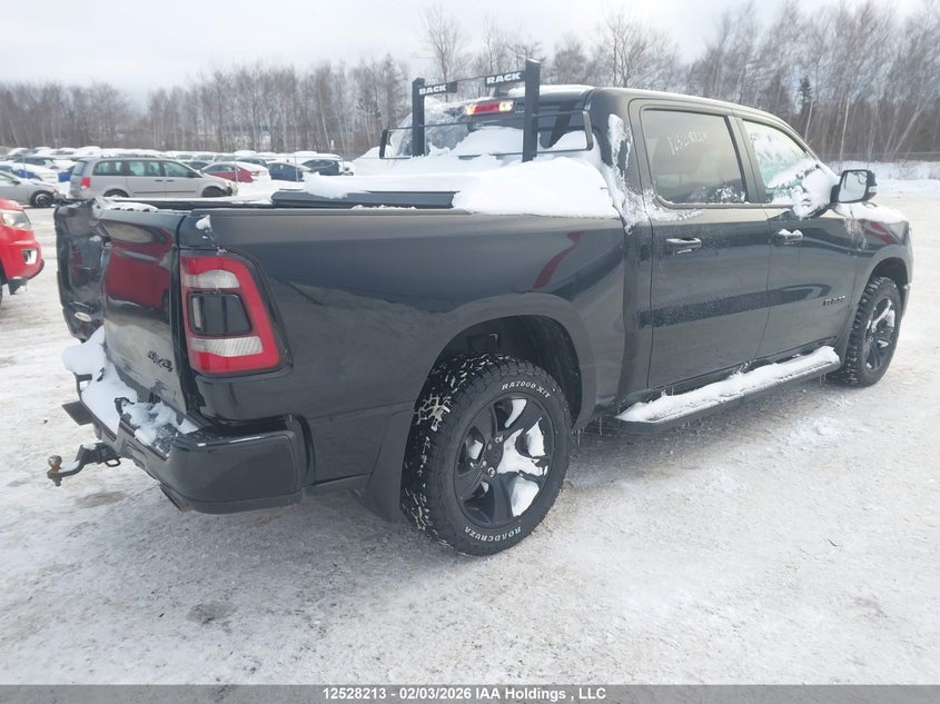 2022 Ram 1500 5.7 Sport Black Lot 1110125282130 Vin 1C6SRFVT1NN302063