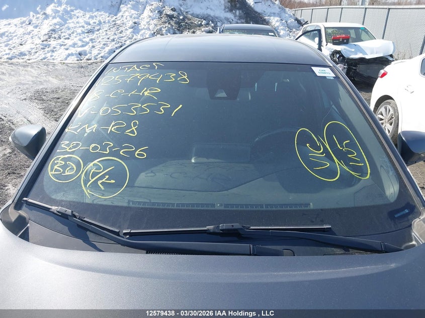 2018 Toyota C-Hr VIN: NMTKHMBX8JR053531 Lot: 12579438