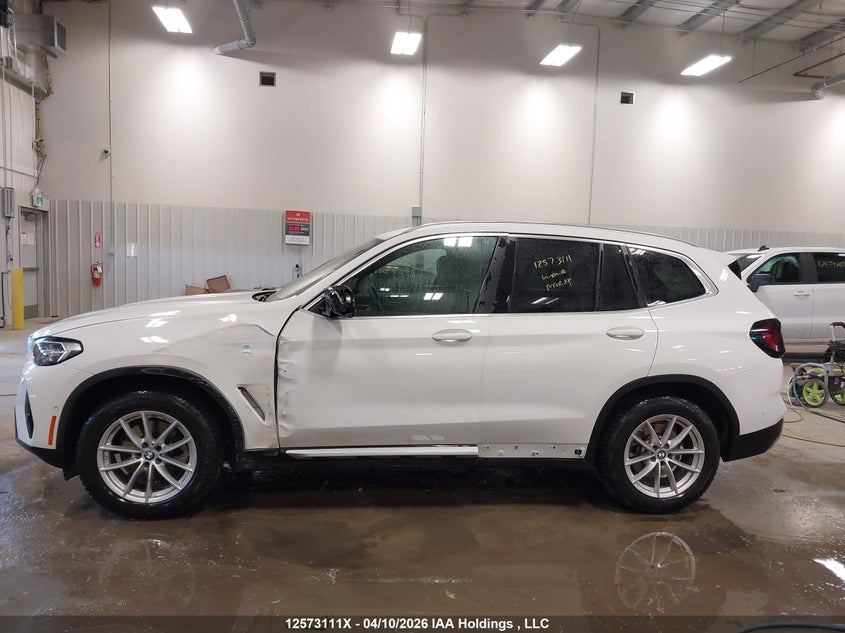 2023 BMW X3 xDrive30I VIN: 5UX53DP05P9S47240 Lot: 12573111x