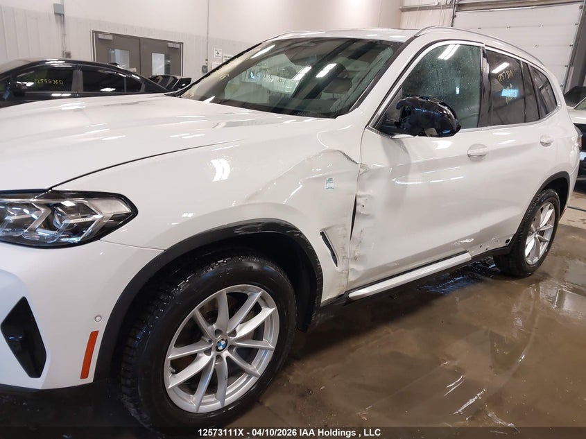 2023 BMW X3 xDrive30I VIN: 5UX53DP05P9S47240 Lot: 12573111x