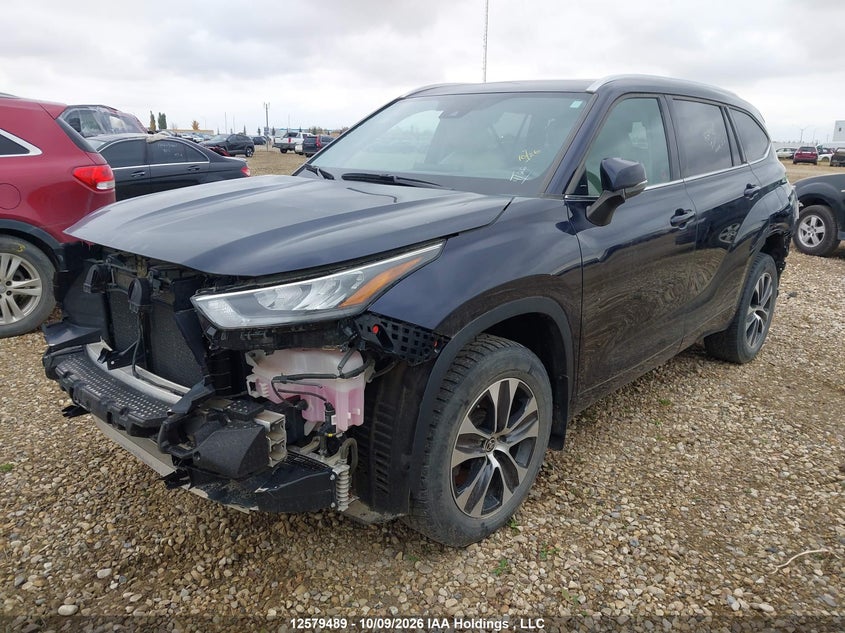 Vin: 5tdgzrbhxms528899, lot: 2974633, toyota highlander xle 20212