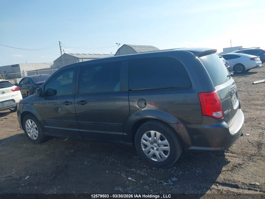2015 Dodge Caravan 3.6 Se Grey Lot 111012579503 Vin 2C4RDGBG0FR622546