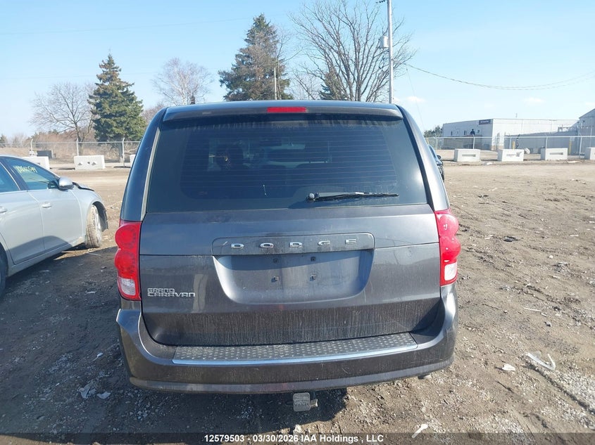 2015 Dodge Caravan 3.6 Se Grey Lot 111012579503 Vin 2C4RDGBG0FR622546