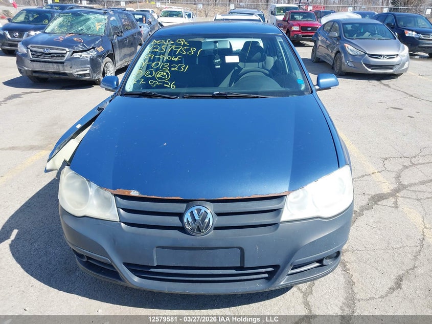 2009 Volkswagen City Golf VIN: 9BWEL41J694013231 Lot: 12579581
