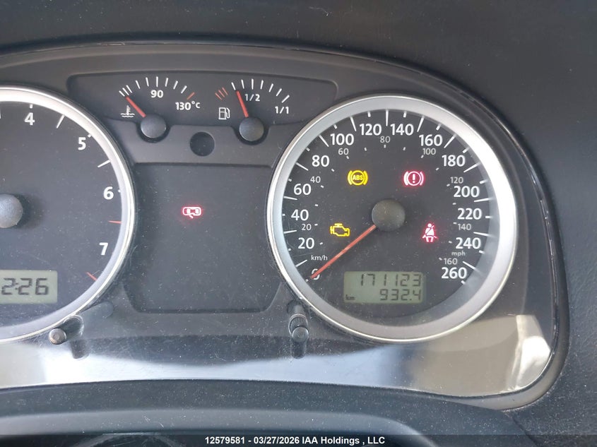 2009 Volkswagen City Golf VIN: 9BWEL41J694013231 Lot: 12579581