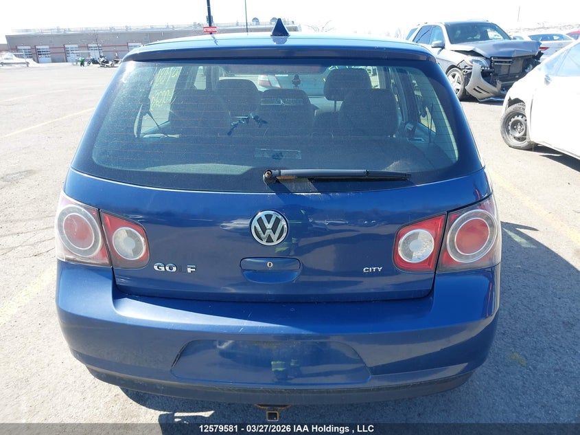 2009 Volkswagen City Golf VIN: 9BWEL41J694013231 Lot: 12579581